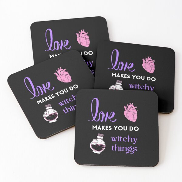 Item preview, Love makes you do witchy things designed and sold by Disturbing Wonderland.