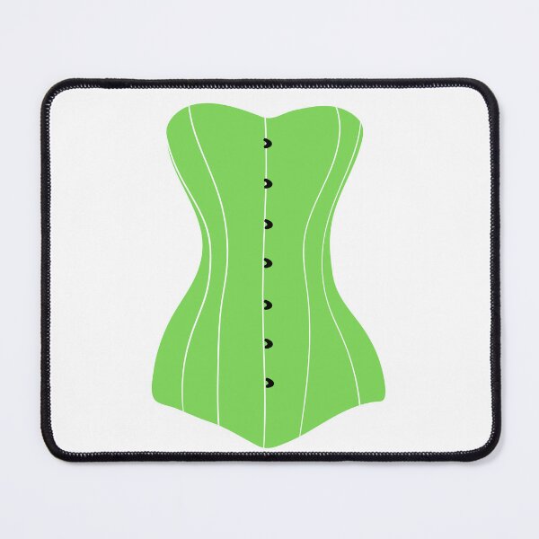 Item preview, Classic Lime Green Corset designed and sold by CatsWCleavers.
