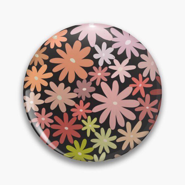 Item preview, Vibrant floral pattern (colour palette, color palete) designed and sold by Sanaura.