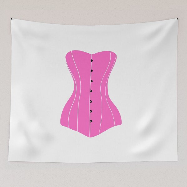 Item preview, Classic Hot Pink Corset designed and sold by CatsWCleavers.