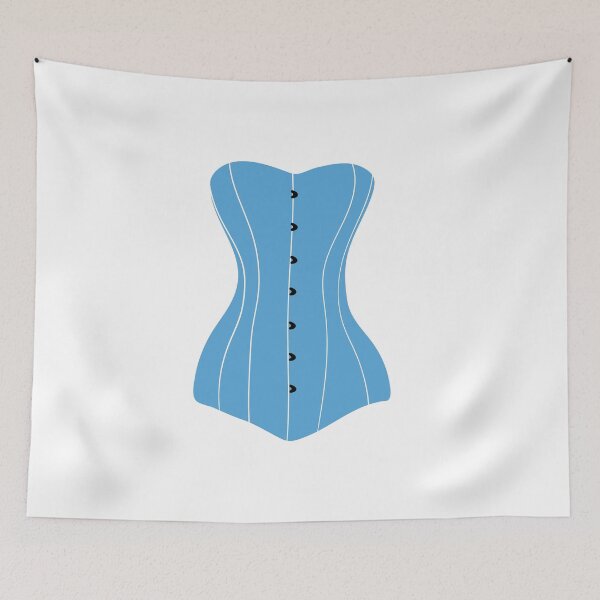 Item preview, Classic Sky Blue Corset designed and sold by CatsWCleavers.
