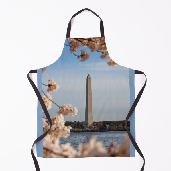 Item preview, Washington Monument framed by pink Cherry Blossoms, Washington DC designed and sold by ExploreOutdoors.