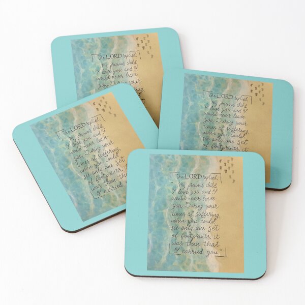 Item preview, Footprints in the Sand designed and sold by UpWiththeStars.
