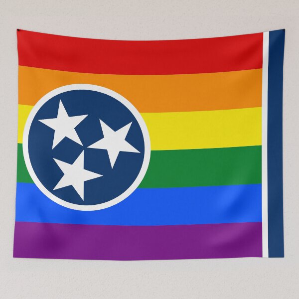 Item preview, Tennessee State Flag - Pride designed and sold by HootMoose.