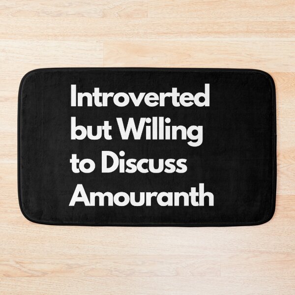 Item preview, Introverted but Willing to Discuss Amouranth designed and sold by LAST WEEK'S STOLEN AESTHETICS.