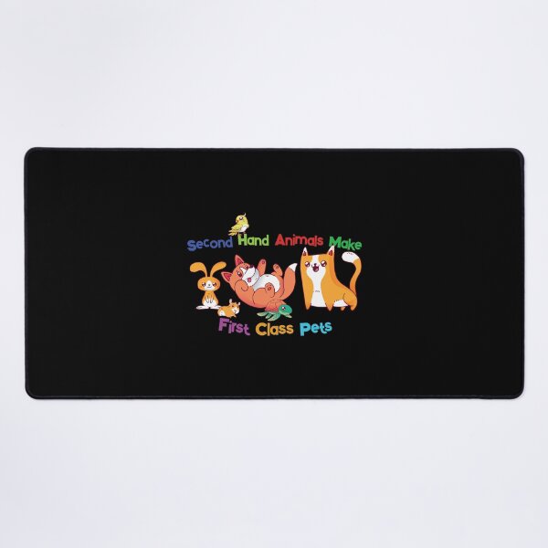 Item preview, second hand animals make first class pets designed and sold by GrandmaApproved.