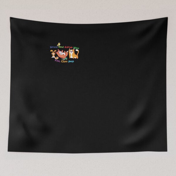 Item preview, second hand animals make first class pets designed and sold by GrandmaApproved.