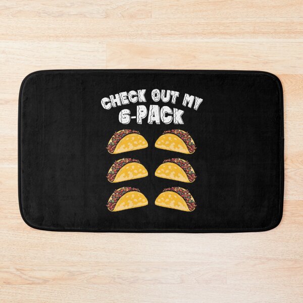Item preview, 6 Pack Fitness Taco Funny Mexican Gym Cinco De Mayo Gift designed and sold by Tatus Brinal.