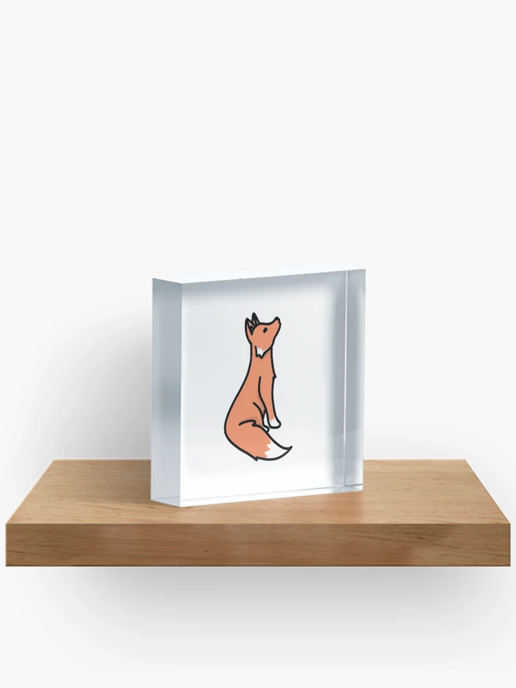 Thumbnail 2 of 5, Acrylic Block, Fox designed and sold by Reeseworks.