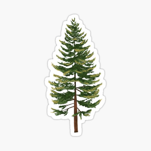 The Mighty Pine Sticker for Sale by RobertConklin