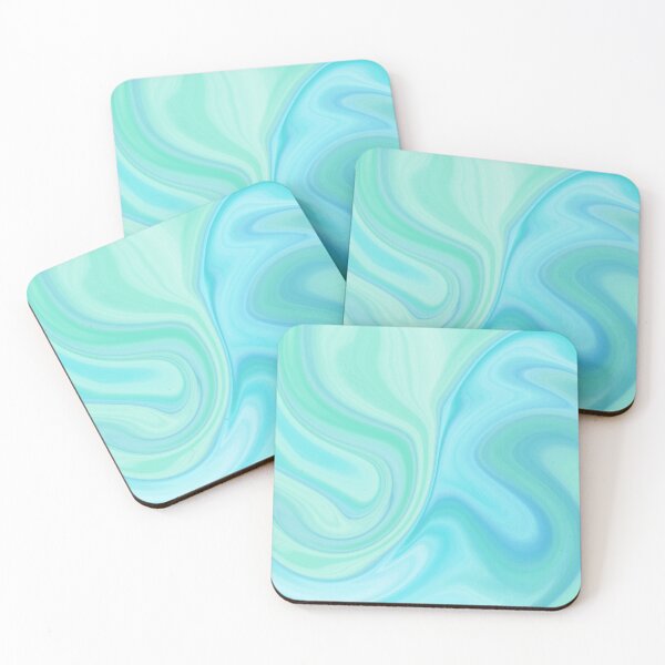 Item preview, Marble Green and Blue Pastel designed and sold by OutcastBrain.