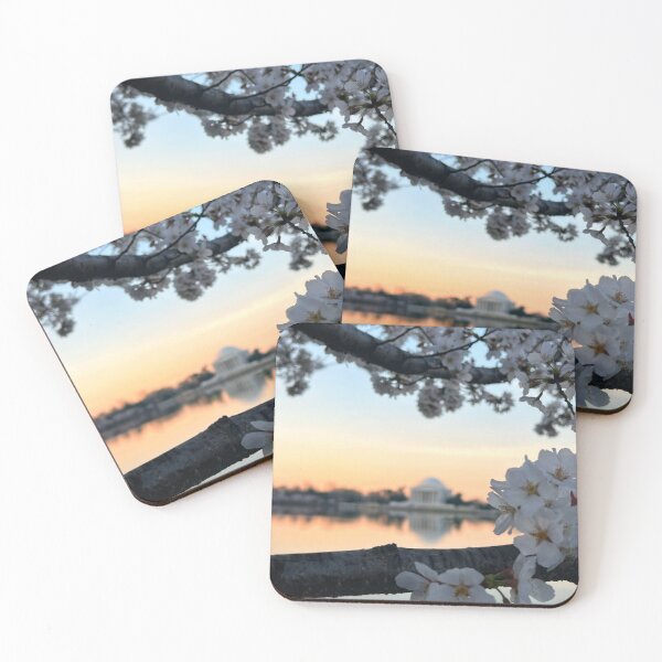 Item preview, Sunrise View of Cherry Blossoms at Tidal Basin, Washington DC designed and sold by ExploreOutdoors.