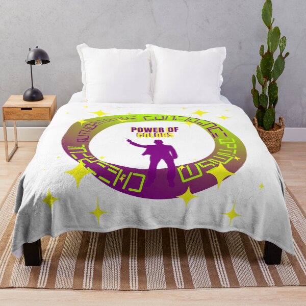 Item preview, POWER OF COLORS YELLOW & PURPLE designed and sold by Axeel.art.