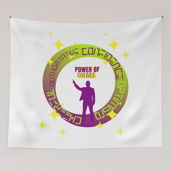 Item preview, POWER OF COLORS YELLOW & PURPLE designed and sold by Axeel.art.