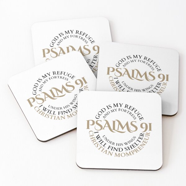 Item preview, Mompreneur Christian Quote Psalms 91 designed and sold by Mompreneur and Daughter.