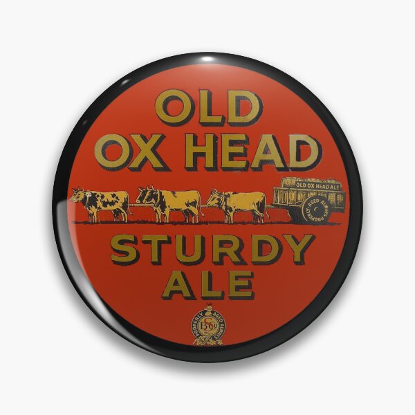 Item preview, Old Ox Head Sturdy Ale Design designed and sold by pineapplepink.