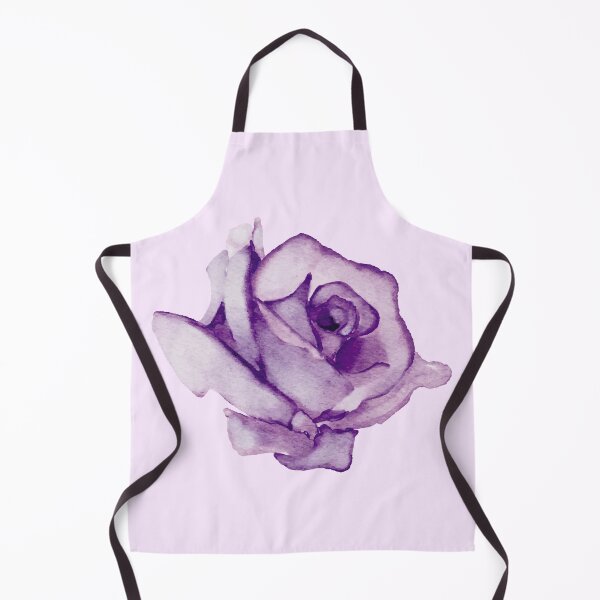 Item preview, Flower Watercolor Purple Rose designed and sold by senpaibunny.