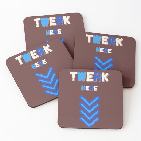 Item preview, Twerk Here designed and sold by elkingo.