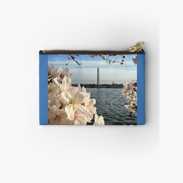 Item preview, Cherry Blossom Peak Blooms framing the Washington Monument, Washington DC designed and sold by ExploreOutdoors.