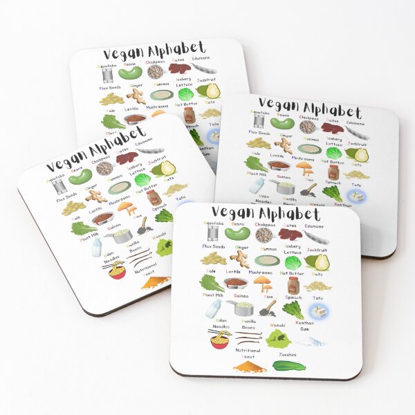 Item preview, Vegan Alphabet designed and sold by cocodesigns.
