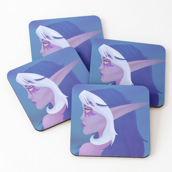 Item preview, Night Elf Side Profile designed and sold by umbrhellea.