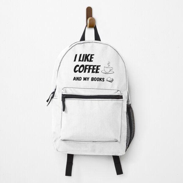 Item preview, me gusta el cafe y mis libros designed and sold by The Love Quill.