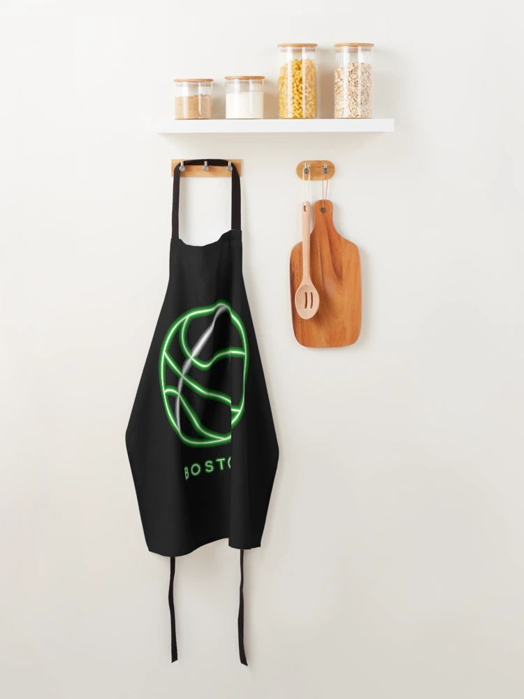 Thumbnail 4 of 6, Apron, Boston Neon Basketball designed and sold by R2-T2.