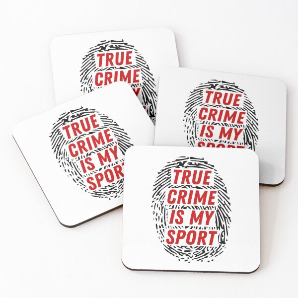 Item preview, True Crime is my Sport designed and sold by ThoughtJumble.