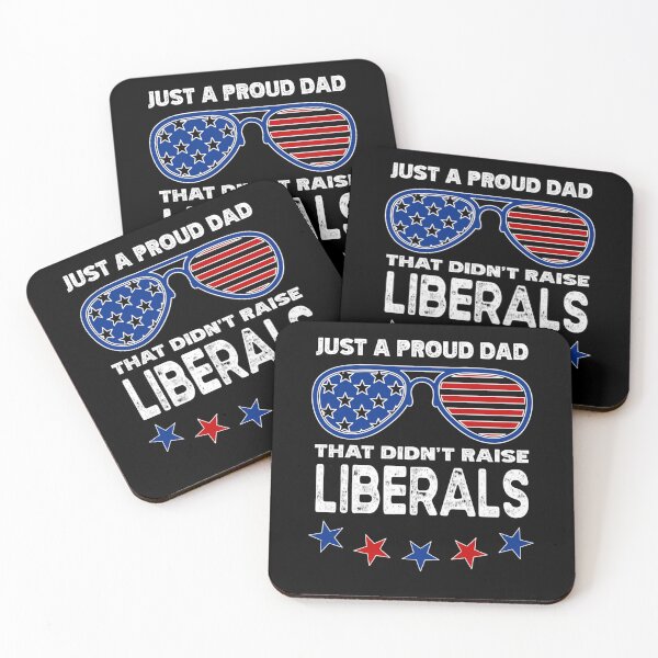 Item preview, Just A Proud Dad That Didn't Raise Liberals USA sunglasses designed and sold by LikesConnie.