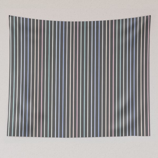 Item preview, Multicolored Abstract Pattern Pink Blue Green And Gray Vertical Striped designed and sold by HopefulFlower.