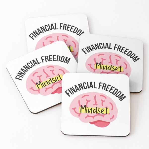 Item preview, Financial Freedom Mindset designed and sold by ThoughtJumble.