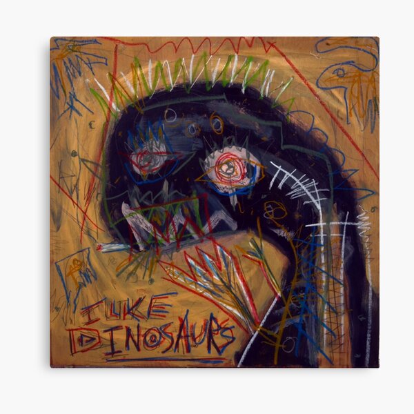 Item preview, Abstract Dinosaur Painting designed and sold by Angus Carter.