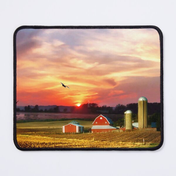 Item preview, Silos in the Sunset designed and sold by Claude Johnson.