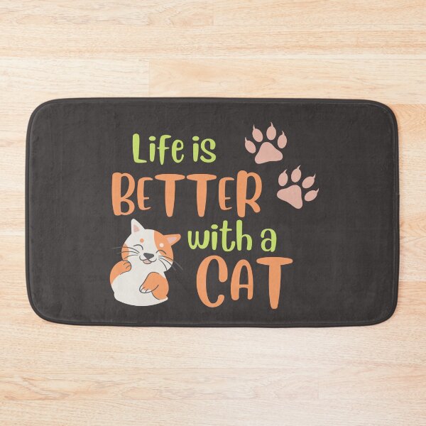 Item preview, LIFE IS BETTER WITH A CAT designed and sold by killuashop.