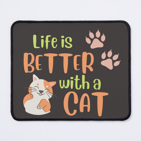 Item preview, LIFE IS BETTER WITH A CAT designed and sold by killuashop.