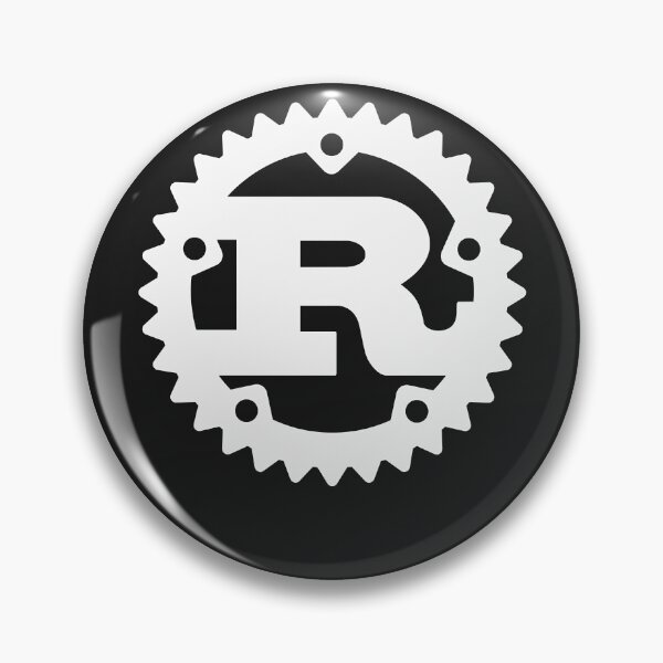 Item preview, Rust programming language logo white and dark classic t shirt designed and sold by lequitakat6611.