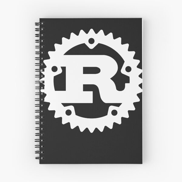 Item preview, Rust programming language logo white and dark classic t shirt designed and sold by lequitakat6611.