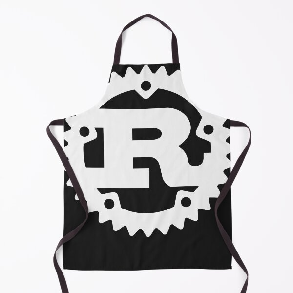 Item preview, Rust programming language logo white and dark classic t shirt designed and sold by lequitakat6611.