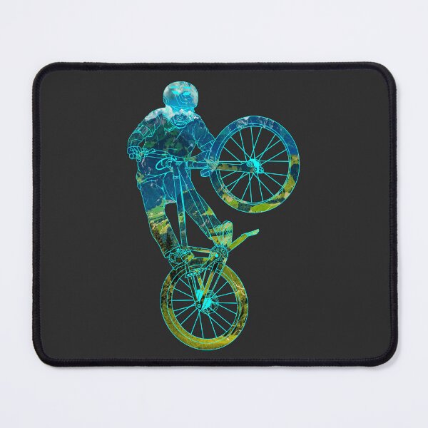 Item preview, Cat Tabletop Bike Trick in Green Hills designed and sold by artOfCal013.
