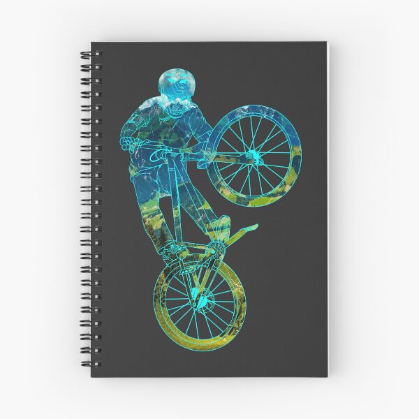 Item preview, Cat Tabletop Bike Trick in Green Hills designed and sold by artOfCal013.