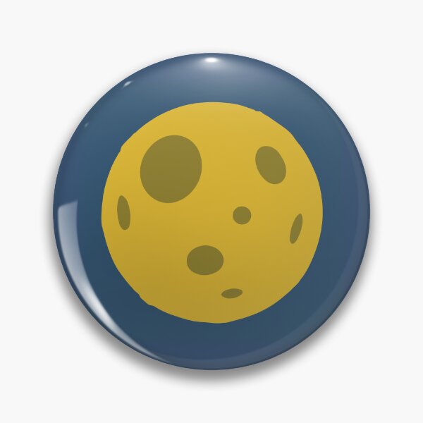 Item preview, Full moon in blue background designed and sold by CamilaDavison.