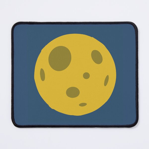 Item preview, Full moon in blue background designed and sold by CamilaDavison.