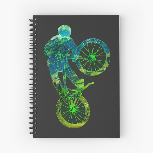 Item preview, Cat Tabletop Bike Trick in Green Hills designed and sold by artOfCal013.