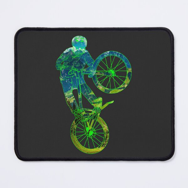 Item preview, Cat Tabletop Bike Trick in Green Hills designed and sold by artOfCal013.