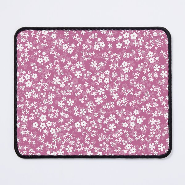 Item preview, Ditsy Bloom Floral Pattern in Peony Pink / Seamless repeat / randomized layout / medium scale  designed and sold by wild.geranium.design.