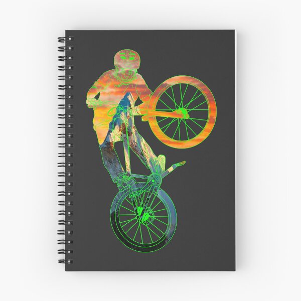 Item preview, Cat Tabletop Bike Trick in Himalayas Mountain Peak designed and sold by artOfCal013.