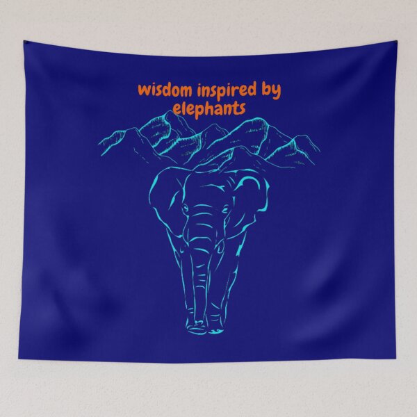 Aperçu de l'œuvre sagesse inspirée des éléphants créée et vendue par LOUCAS6.
