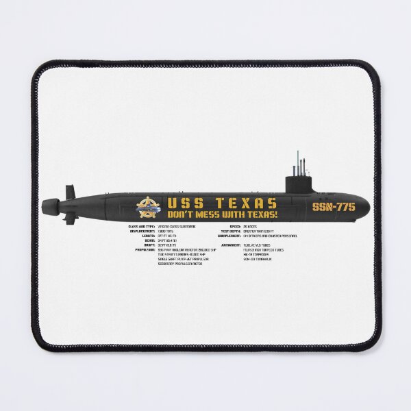 Item preview, USS Texas (SSN-775) • Don't Mess With Texas! designed and sold by amuseXpress.