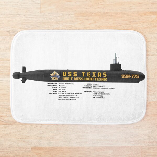 Item preview, USS Texas (SSN-775) • Don't Mess With Texas! designed and sold by amuseXpress.