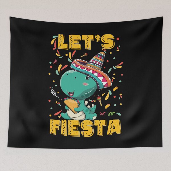 Item preview, Lets Fiesta T Rex Cinco De Mayo designed and sold by Tatus Brinal.